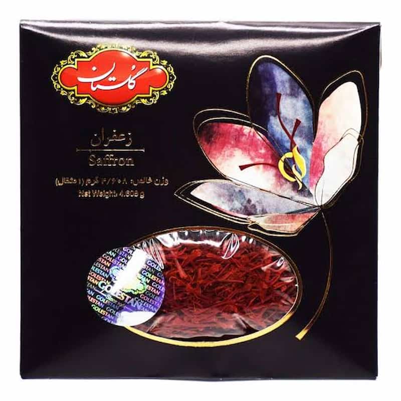زعفران یک و نیم گرمی گلستان انتخابی مناسب برای آشپزی